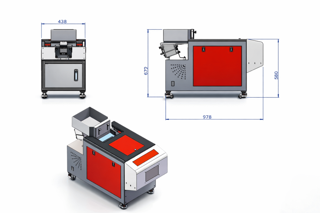 Diagram High-Speed AI Visual Counting Machine Sino Pacifica