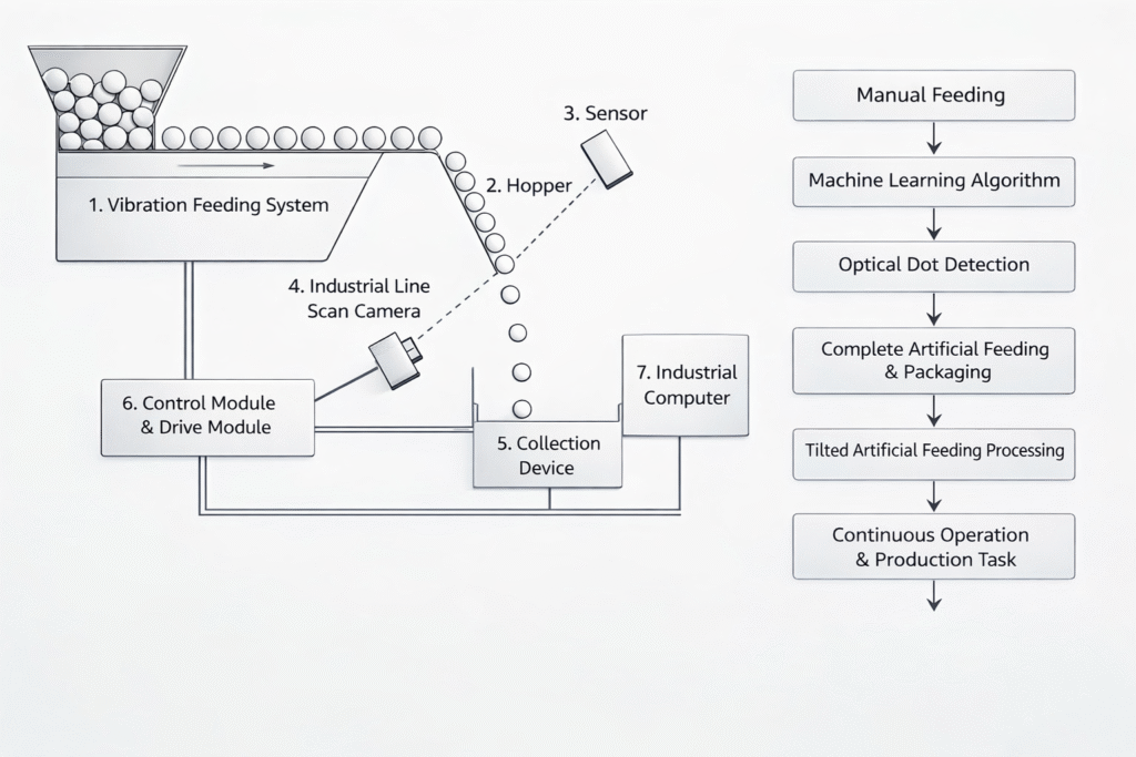 Specification diagram High-Speed AI Visual Counting Machine Sino Pacifica